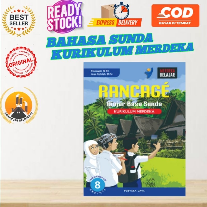 BUKU RANCAGE DIAJAR BASA SUNDA KELAS 8 KURIKULUM MERDEKA - BUKU BAHASA SUNDA KELAS 8 KURIKULUM MERDE