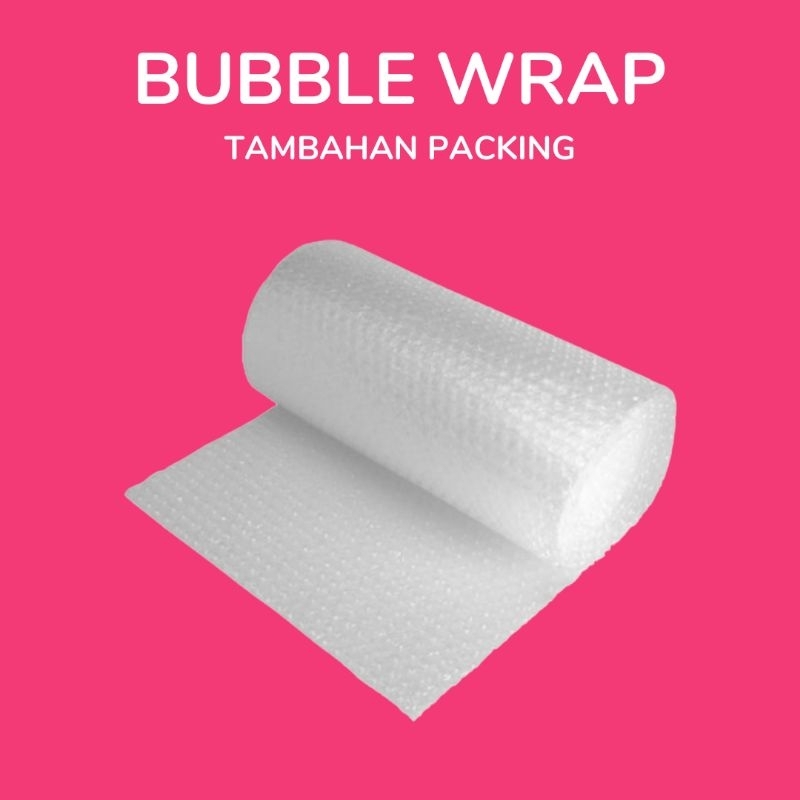 

Extra Bubble Wrap Tambahan Packing