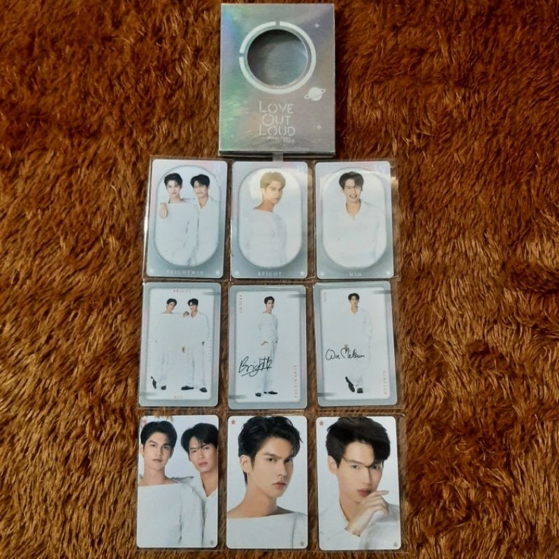 lol love out loud fan fest 2022 photocard brightwin bright vachirawit win metawin pc unsealed gmmtv 