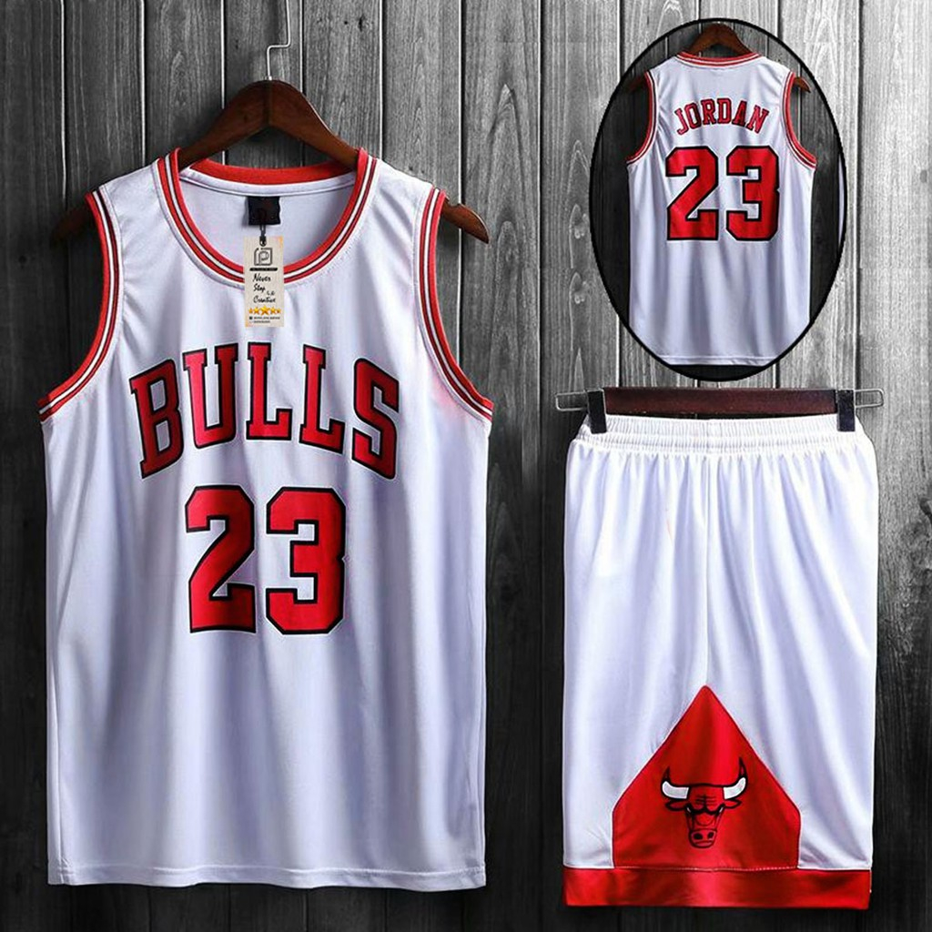 BAJU SETELAN BASKET CHICAGO DAN BULS TERMURAH 2023