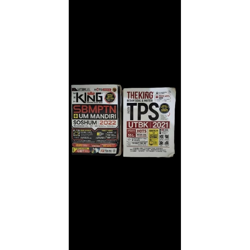 

Buku The King Tps dan Ujian Mandiri Soshum bekas