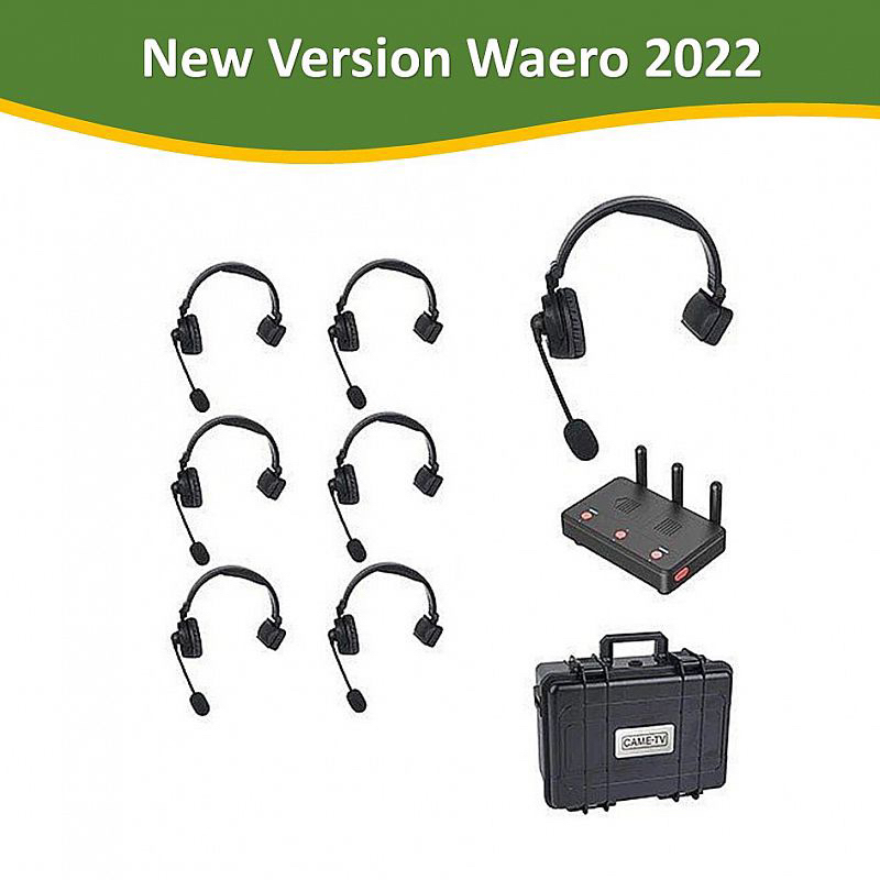 CAMETV WAERO INTERCOM DUPLEX WIRELESS 7 PERSON