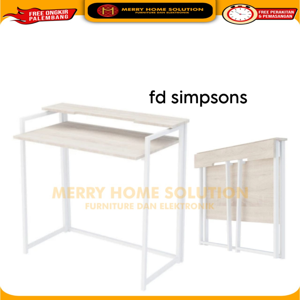 olympic meja kerja/meja lipat/meja belajar/FD SIMPSONS