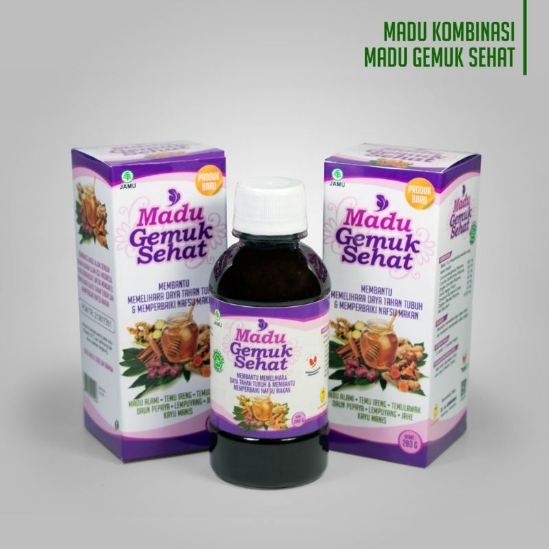 

Gemuk Sehat 280gr, Madu