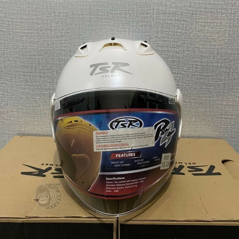 HELM TSR RAM 4     GLASS WHITE