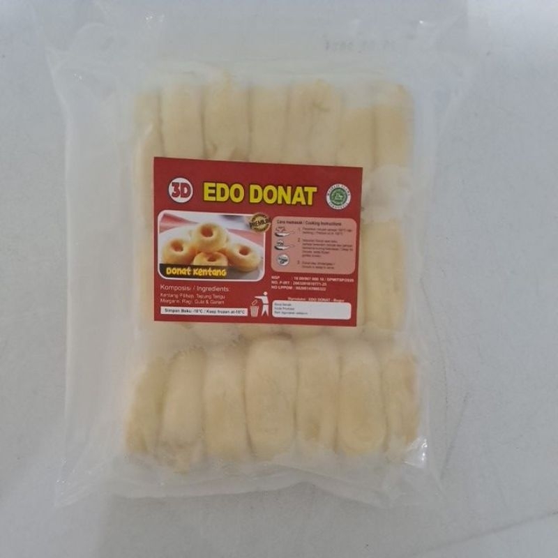 

Donat Kentang 3D Donat isi 20 pcs