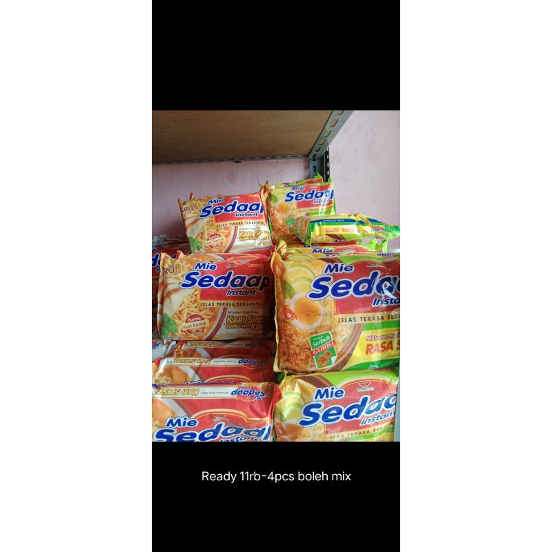 

mie sadap kare/mie sedap soto/5pcs random