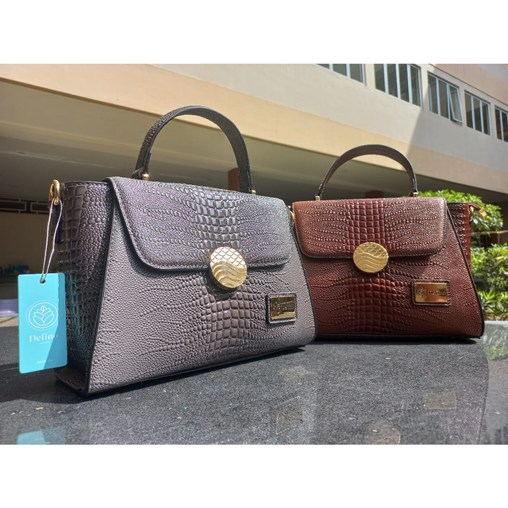 Defino Claretta - Tas Selempang Wanita Import (3in1) Tas Tenteng Wanita Kekinian