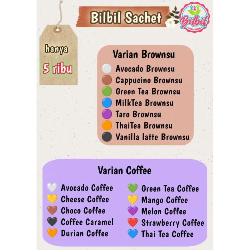 

kopi Aneka Rasa sachet, Bisa disajikan panas atau dingin.