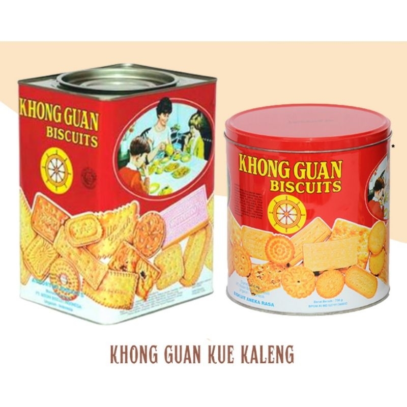 KHONG GUAN BISCUITS / BISKUIT KHONG GUAN / KUE KALENG / ROTI KALENG
