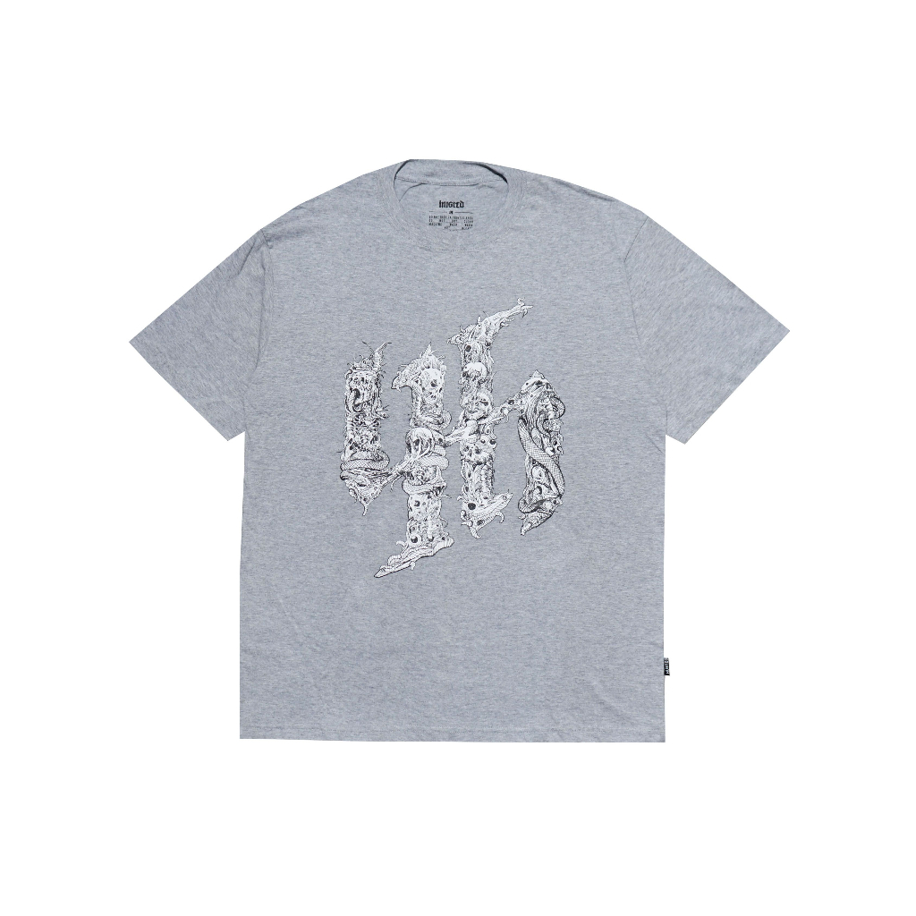 HUSTED YOUTH TESK GREY TSHIRT