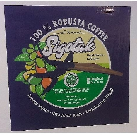 

KOPI SIGOTAK 100 % ROBUSTA COFFEE