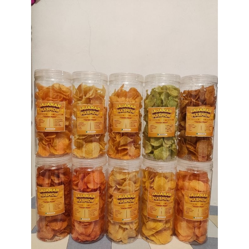 

Keripik Kentang Home Made 100 gram (kentang dieng)