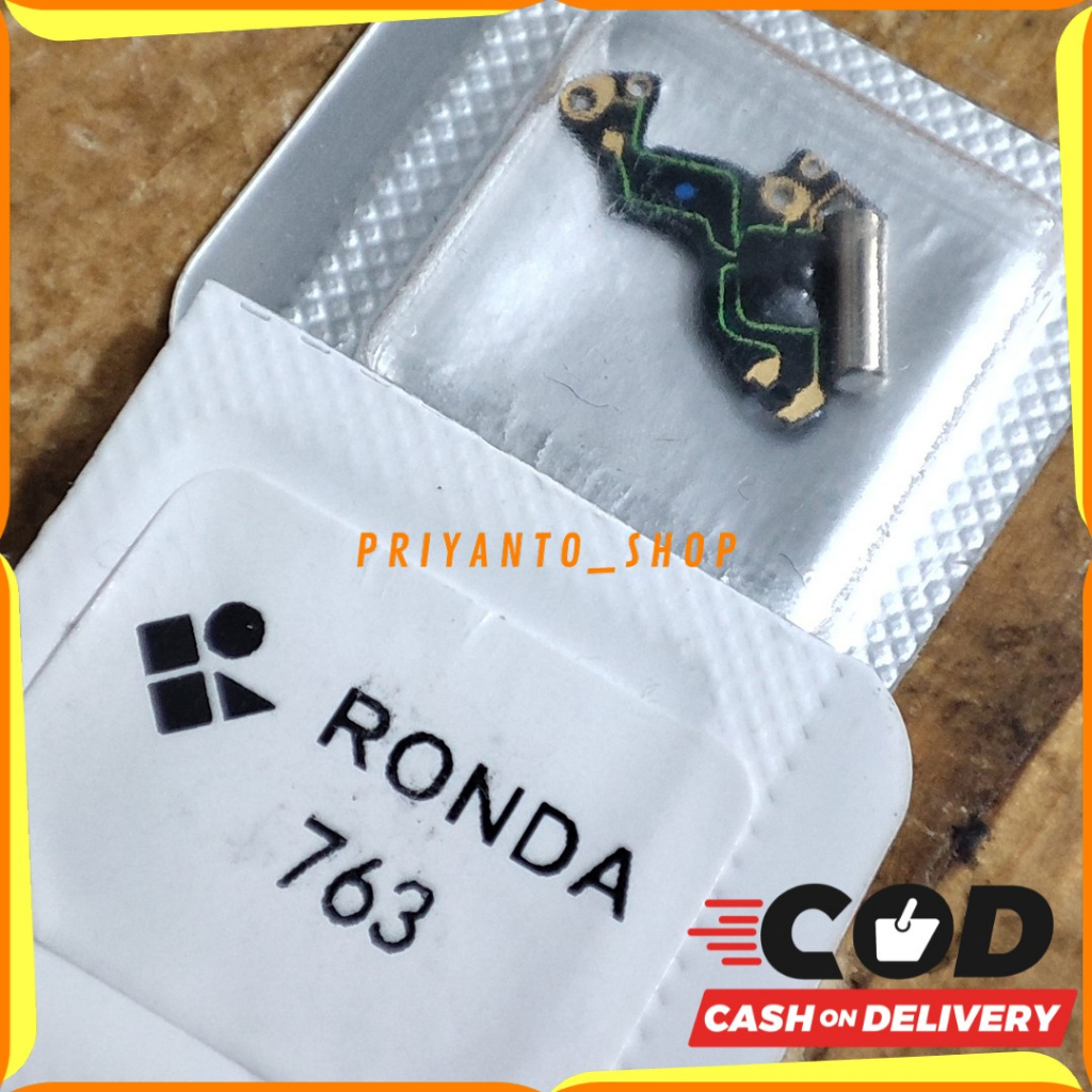 IC RONDA 763 3 JARUM IC MESIN JAM TANGAN HARLEY RONDA