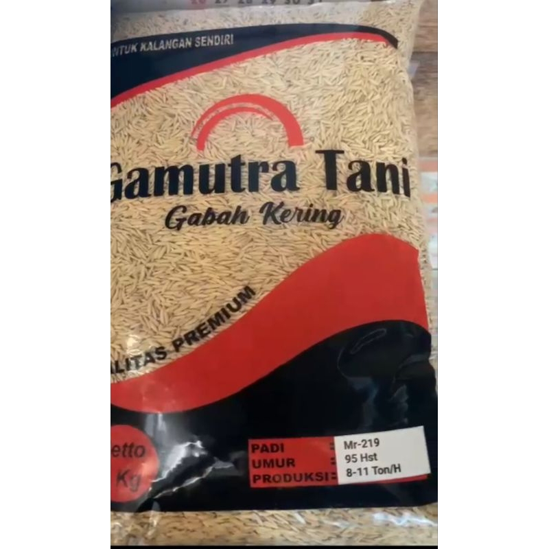 

Padi MR 219 Gamutra Tani 5 Kg