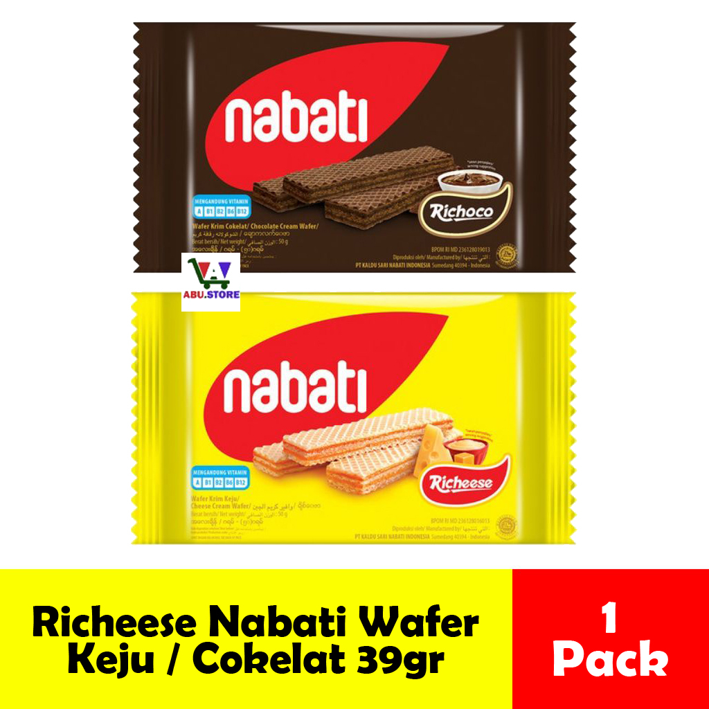 

Richeese Keju / Richoco Coklat Nabati Wafer Kemasan Mini 39gr