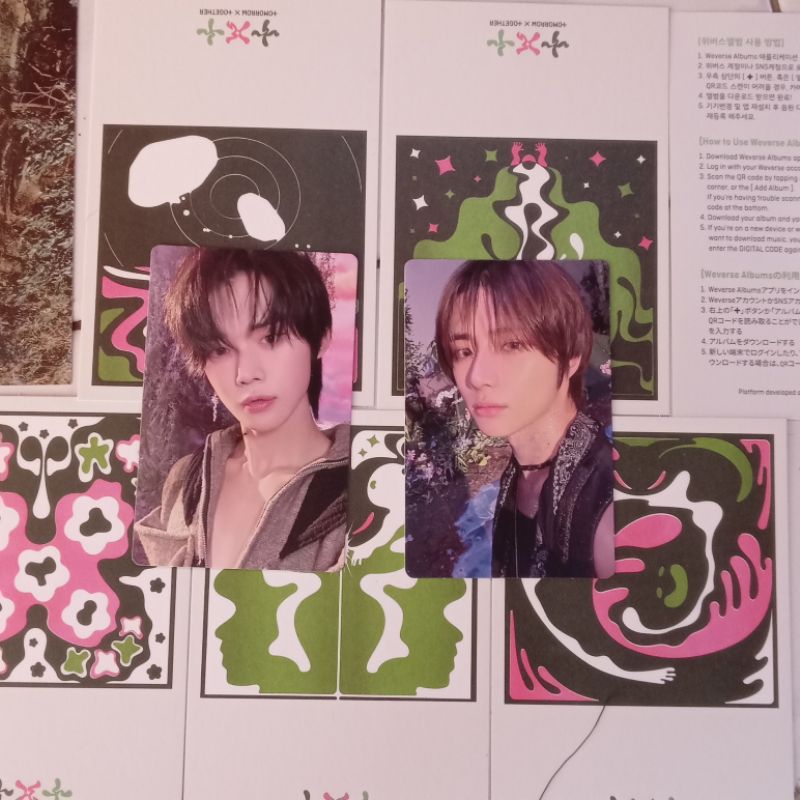 PC YEONJUN BEOMGYU WEVERSE WV A B TEMPTATION TXT TNCT