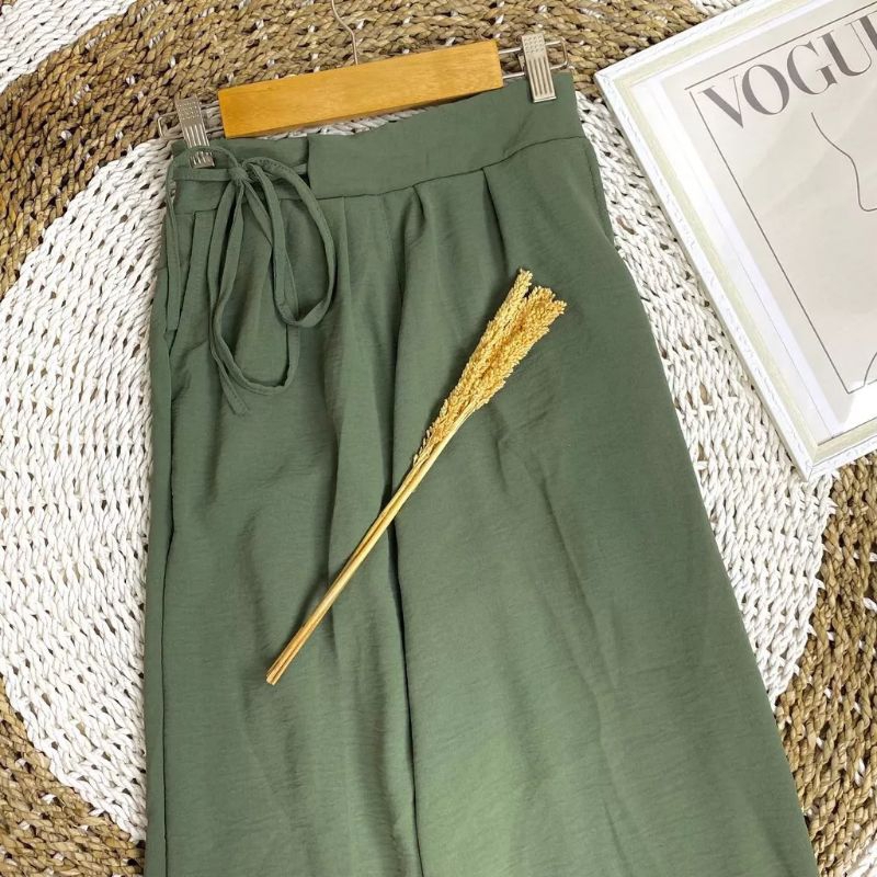 Kulot crincle tali samping