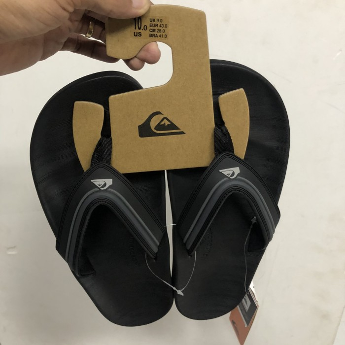 SANDAL PRIA QUIKSILVER ORIGINAL RIVI SANDAL BLAK
