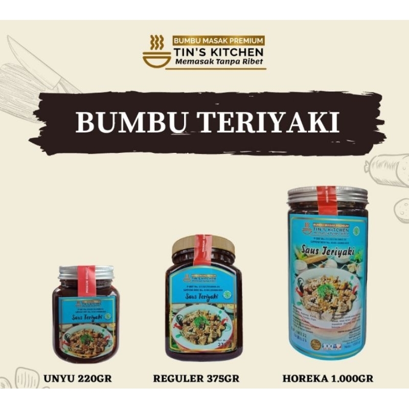 

Bumbu Teriyaki Tins Kitchen 220 gr