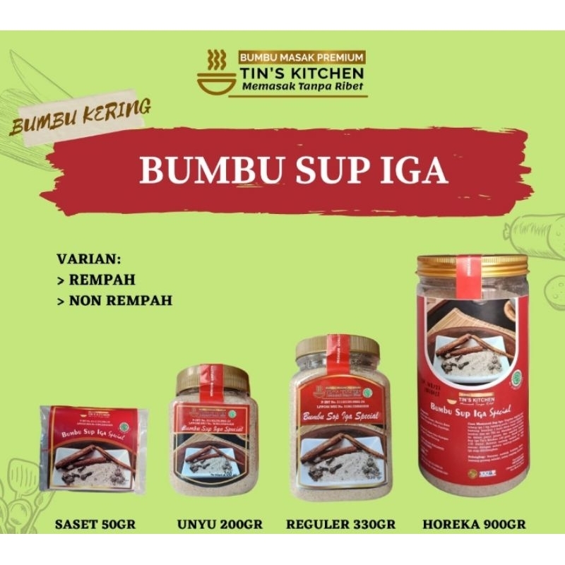 

Sop Iga Spesial Tins Kitchen 50 gr, 200 gr (Rp. 15.000- Rp. 42.000)