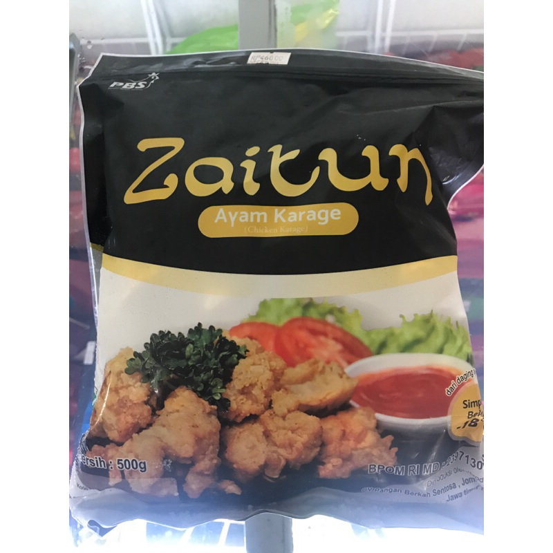 

ZAITUN AYAM KARAGE 500GR