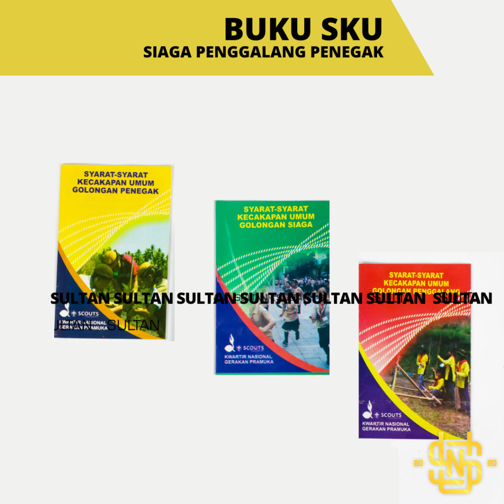 

BUKU SKU PRAMUKA Kwarnas Siaga, Penggalang, Penegak untuk Sekolah SD/SMP/SMA TERBARU