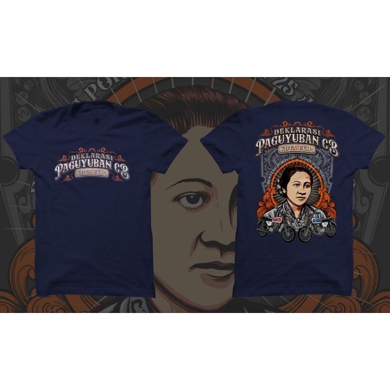 (COD) T-SHIRT KAOS PAGUYUBAN CB KOTA UKIR JEPARA NEW ORIGINAL