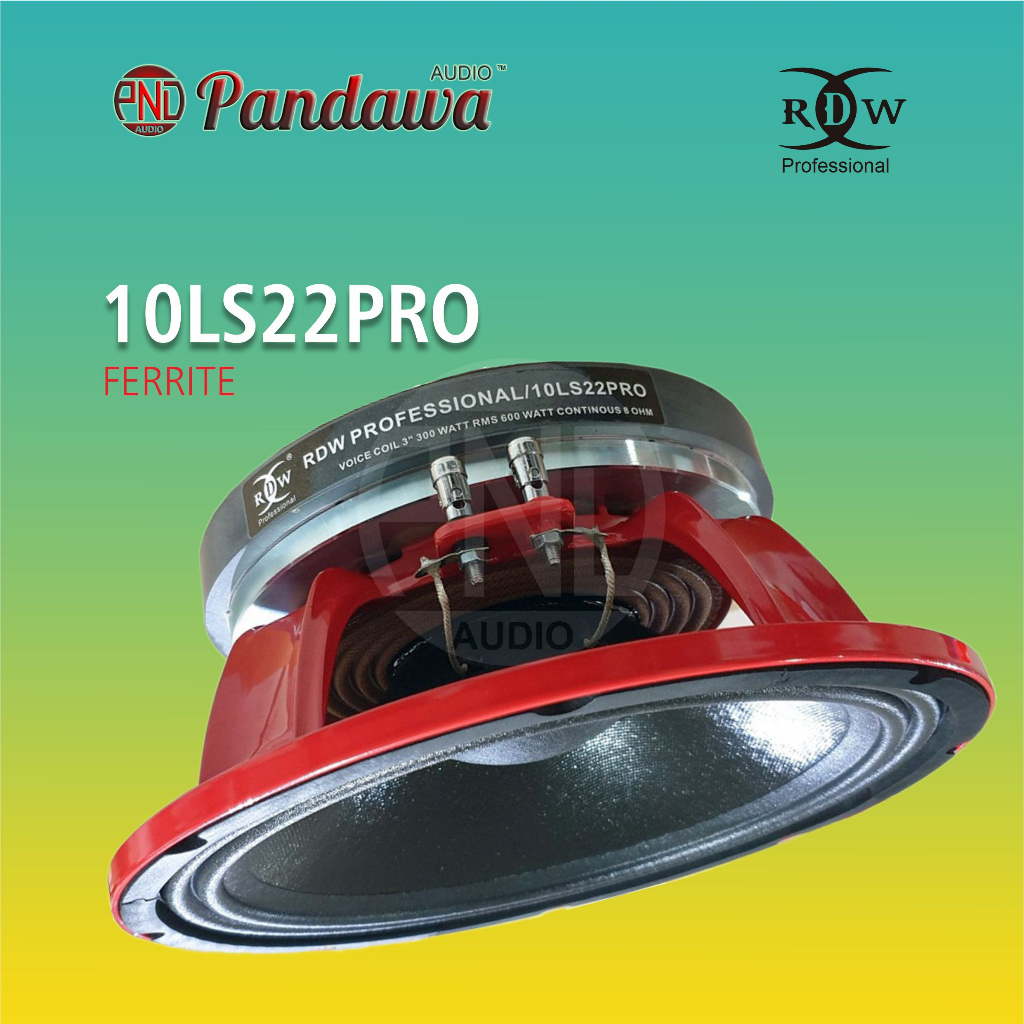 Speaker RDW 10LS22PRO / Speaker 10 inch / 10LS22PRO / RDW
