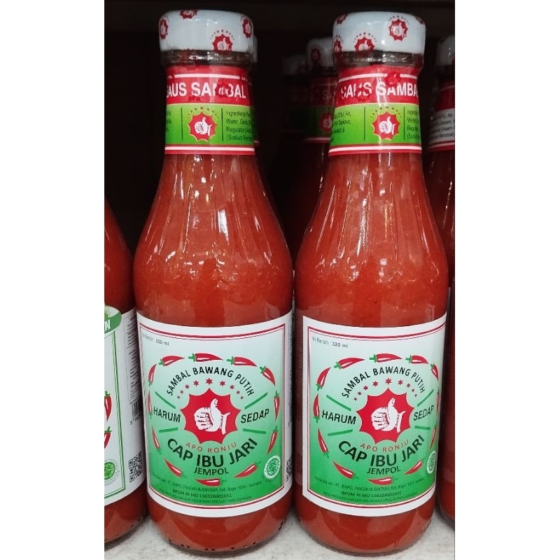 

Sambal Bawang Putih Cap Jempol 320ml