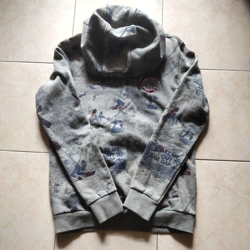 jaket Hoodie MLB FULL PRINT