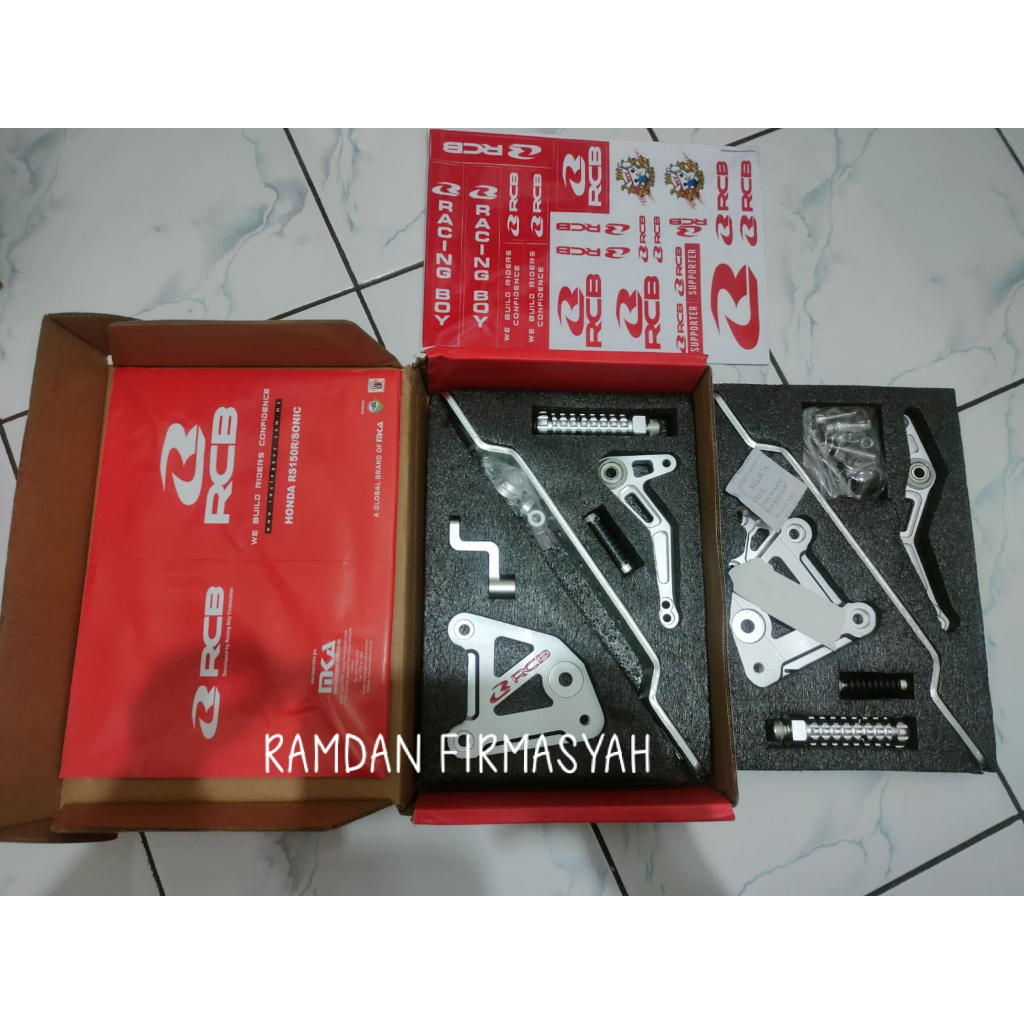 FOOTSTEP UNDERBONE RCB S1 HONDA SONIC 150 / SUPRA GTR