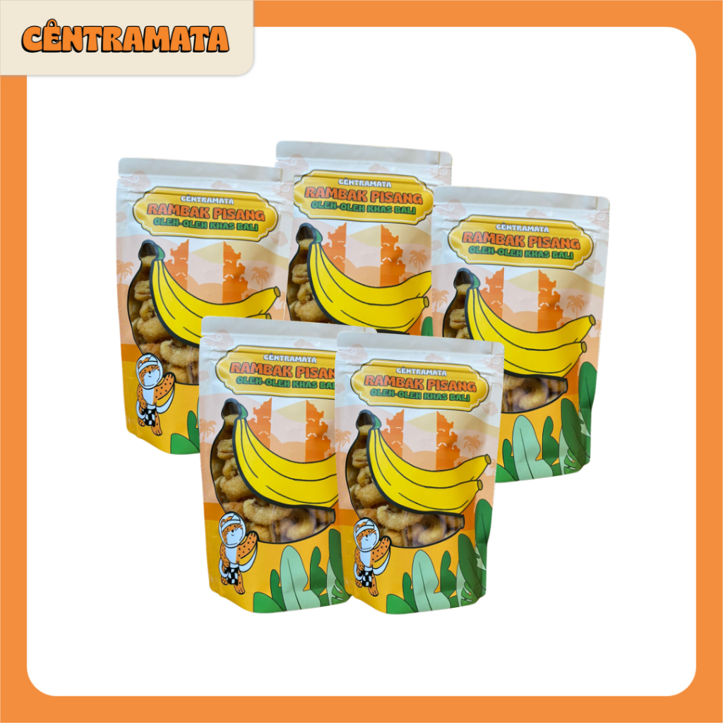

Promo Buy 4 Get 5 | Rambak Pisang Centramata 90gr