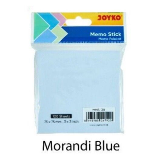 MEMO STICK / KERTAS MEMO TEMPEL / STICKY NOTE JOYKO MMS-30 MORANDI COLOR / STICKY NOTE JOYKO PASTEL