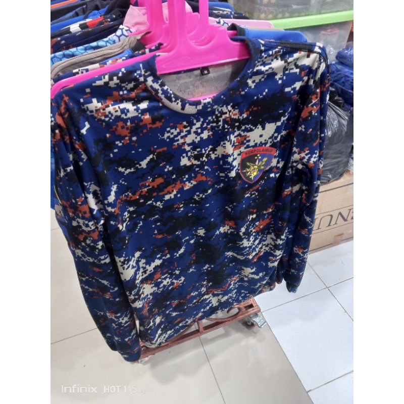 AIRUD- Baju Loreng Panjang Polairud