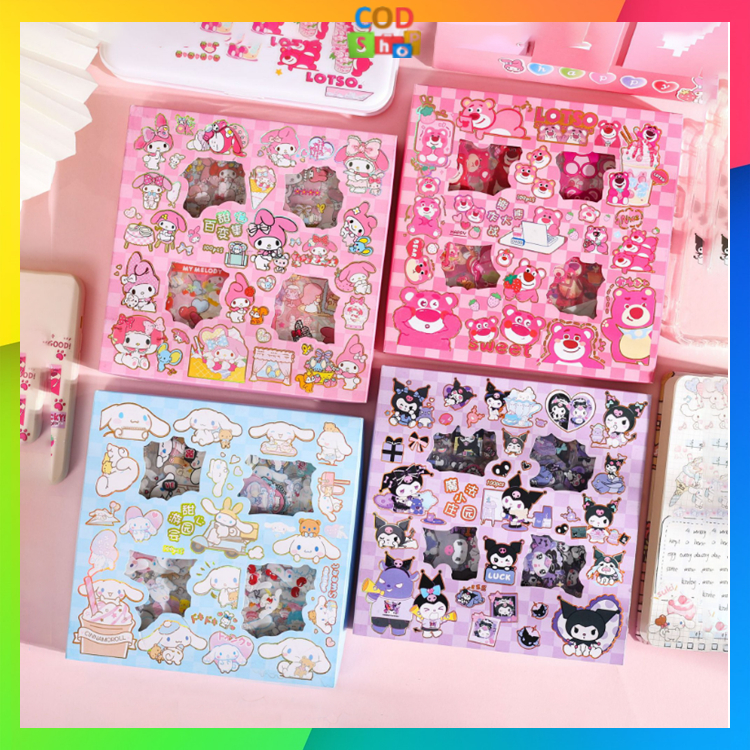 

COD - 5872 Stiker 100 lembar / Sticker Motif Kartun Korea Lucu Anti Air / Sticker Box Stiker Set Aesthetic Dekor Buku
