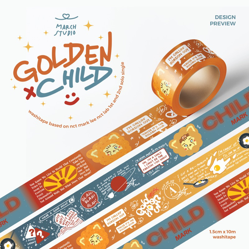 

washitape golden child mark golden hour x child kpop