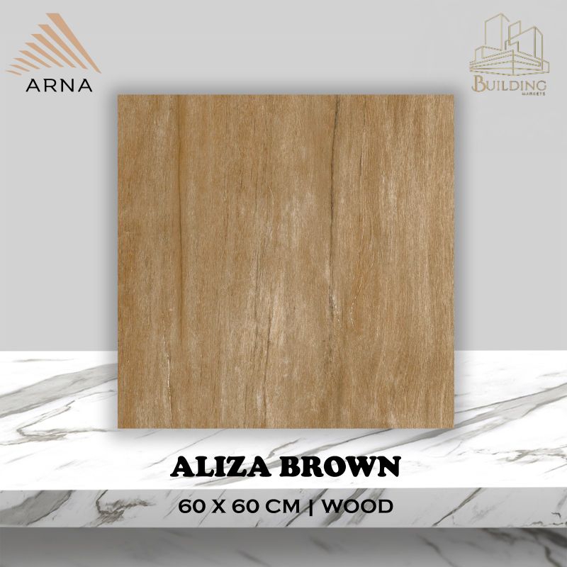 Granite Lantai 60×60 ALIZA BROWN/MATT/CARPORT/ARNA/SERIES
