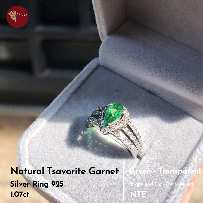 Natural Tsavorite Garnet | Memo GRI Lab + E-Certificate