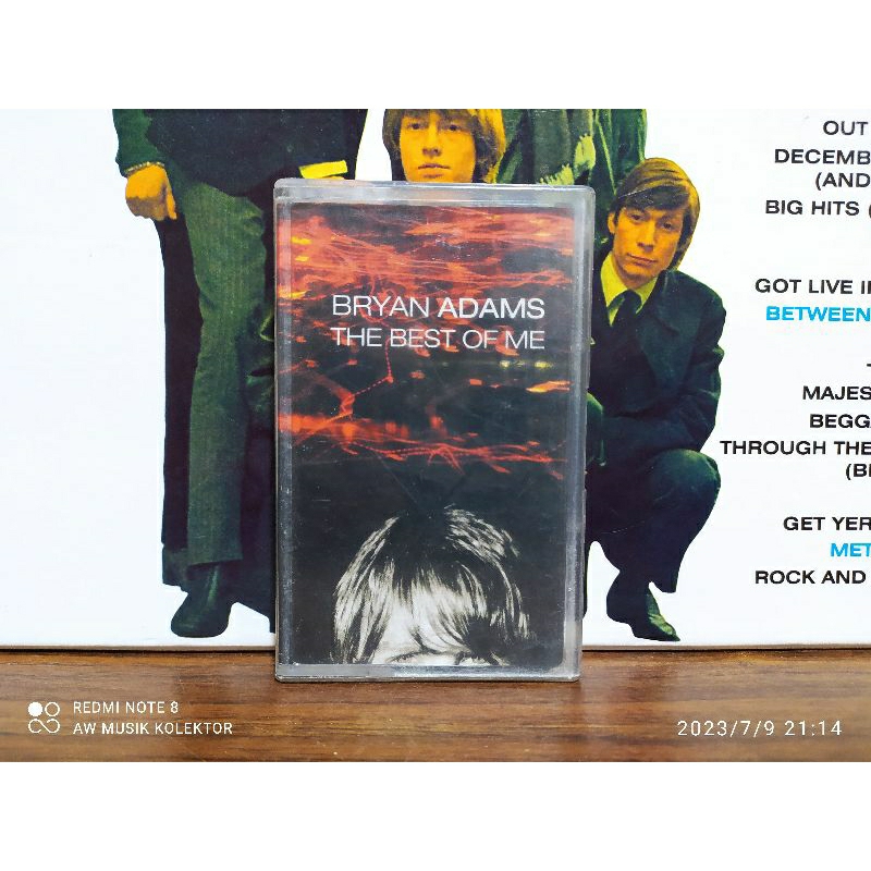 Kaset Pita : BRYAN ADAMS - THE BEST OF ME