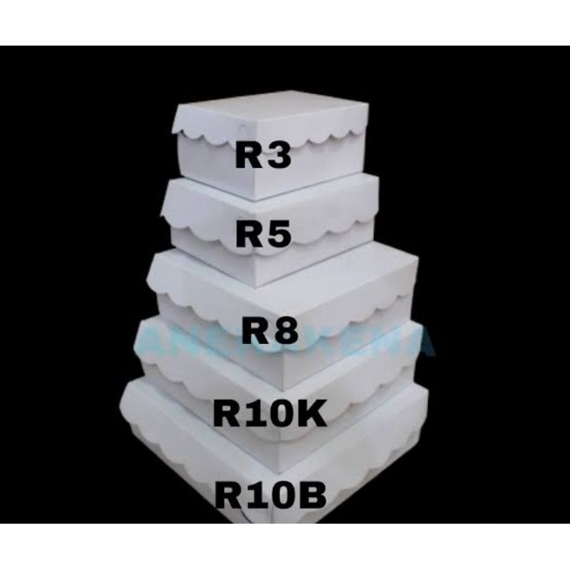 Dus Nasi || Dus Kraft R10k, R10b || Kotak Nasi