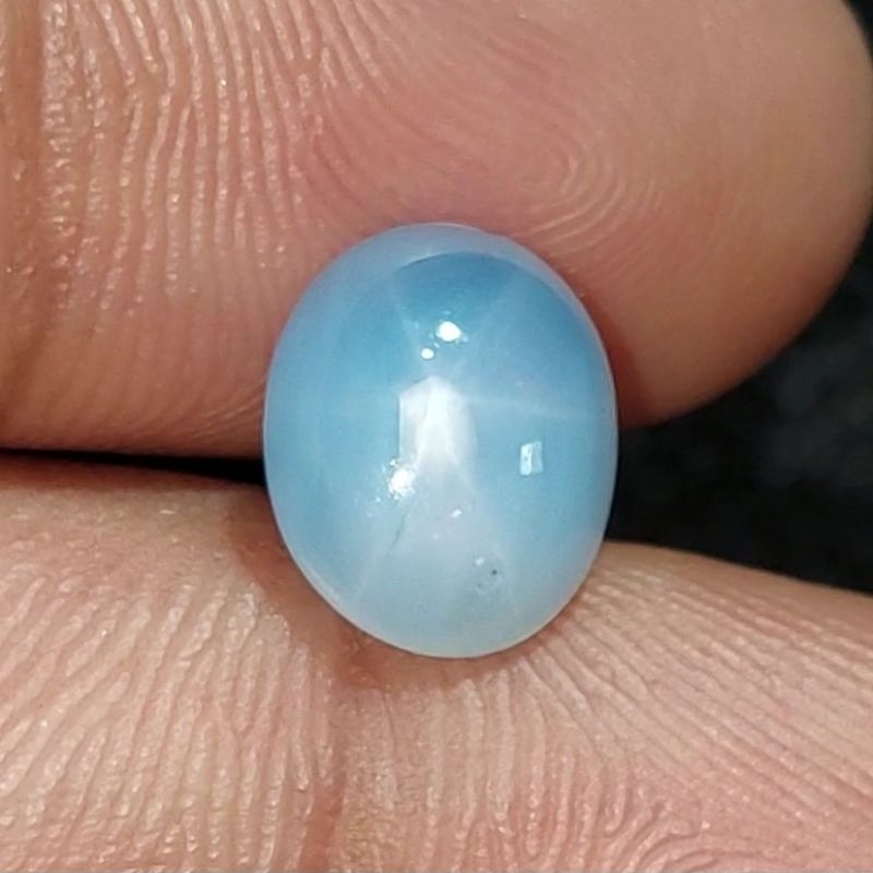 Natural Blue Star Sapphire Batu Permata Ceylon Srilanka