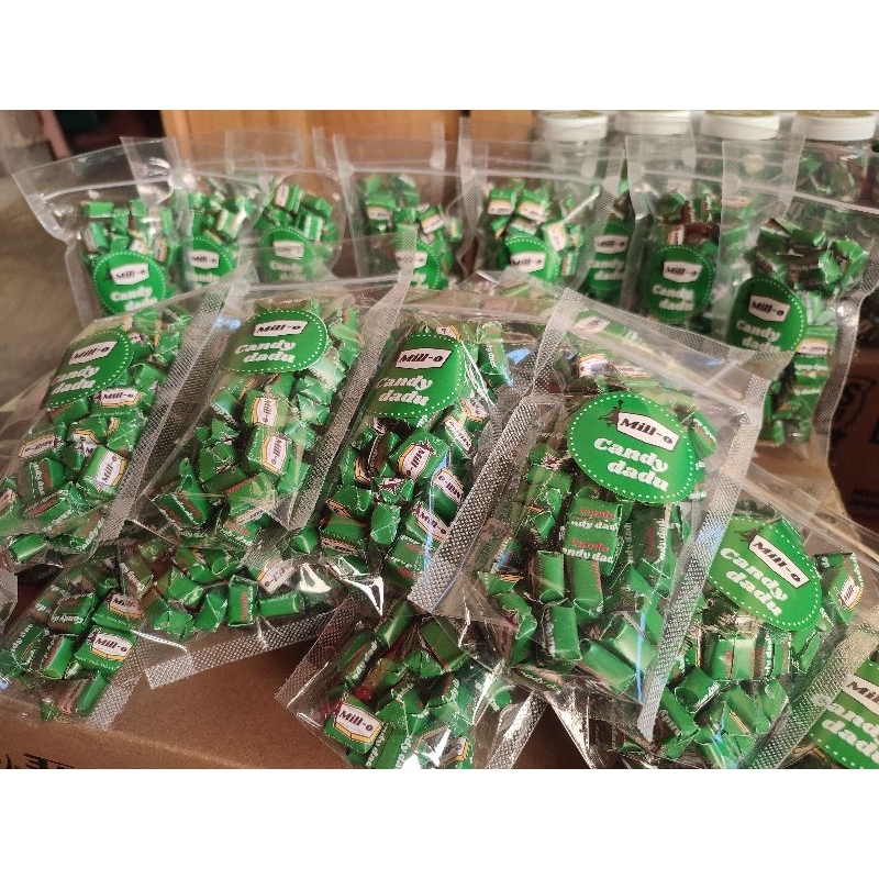 

MILL-O CANDU CANDY DADU PERMEN MILO CUBE REFILL 1 KARTON ISI 50 POUCH