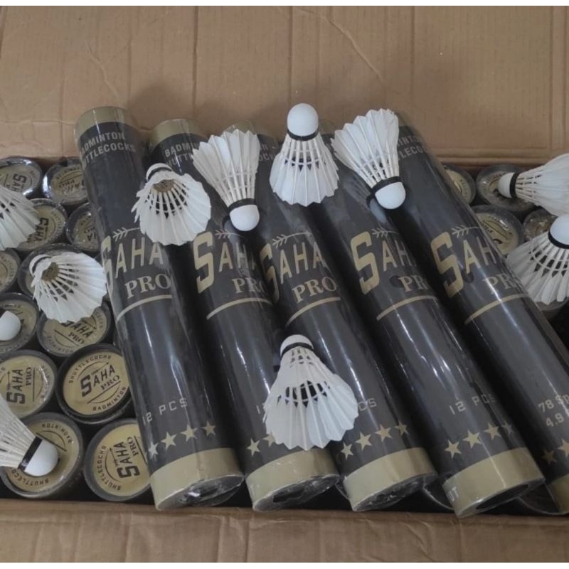 Shuttlecock Kok Saha Pro Black Gold Cock