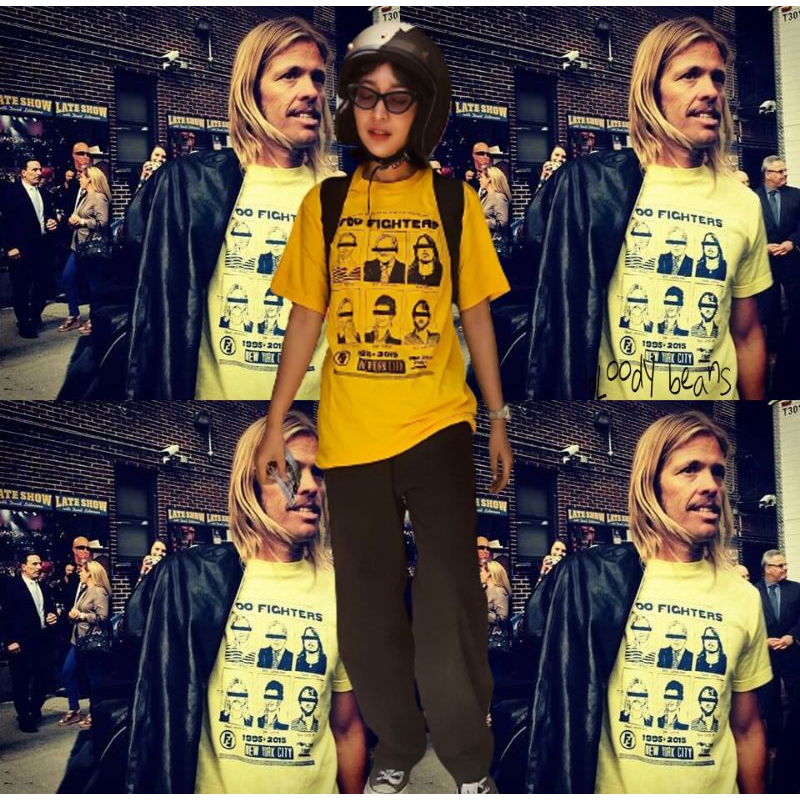 Kaos Foo Fighters Taylor Hawkins