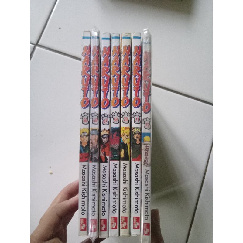 Komik Naruto 66-72 Fullset