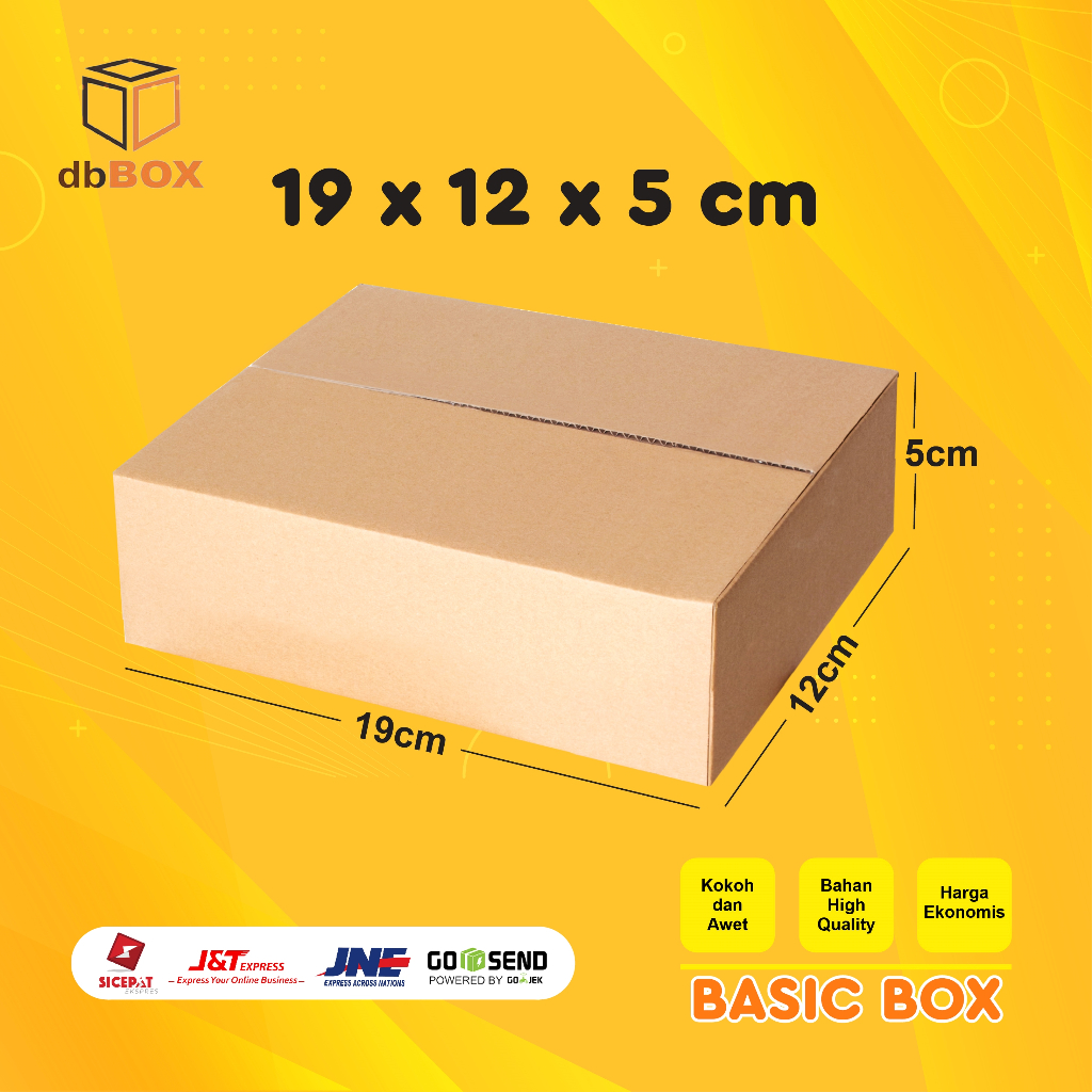 

BOX KARDUS 19x12x5 cm DUS PACKING