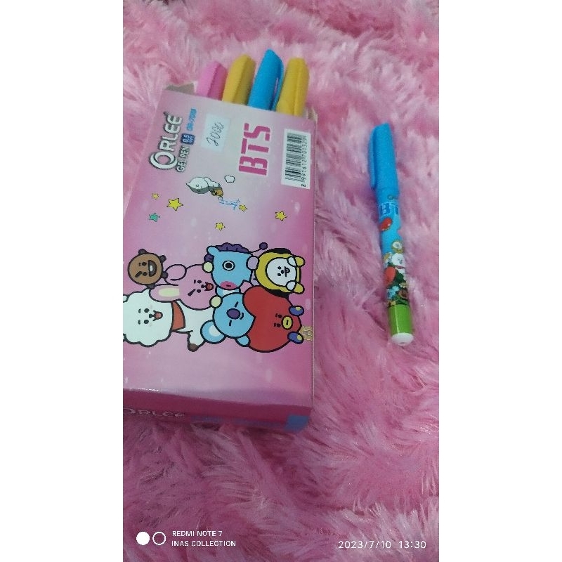 

pulpen BT21 viral lucu
