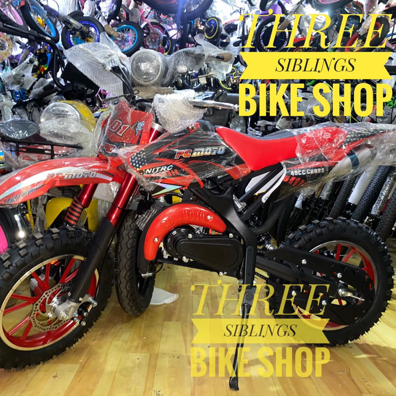 MOTOR MINI TRAIL ANAK PC MOTO 01 49cc PULL STARTER