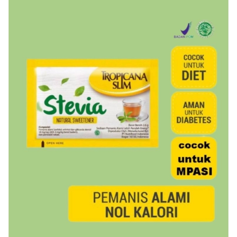 

Tropicana Slim Stevia